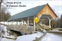 Danville, VT - Greenbank Hollow Bridge - Winter